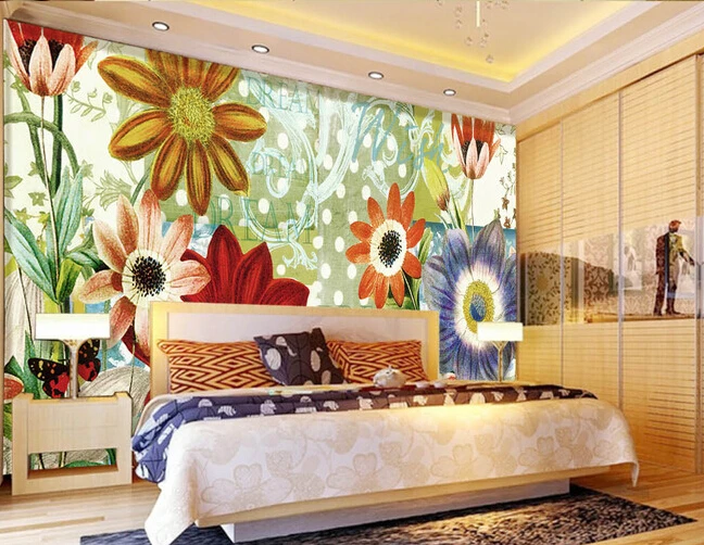 Custom 3D murals, the European style retro nostalgia flower painting, living room sofa TV wall bedroom background wall paper
Custom 3D murals, the European style retro nostalgia flower painting, living room sofa TV wall bedroom background wall paper