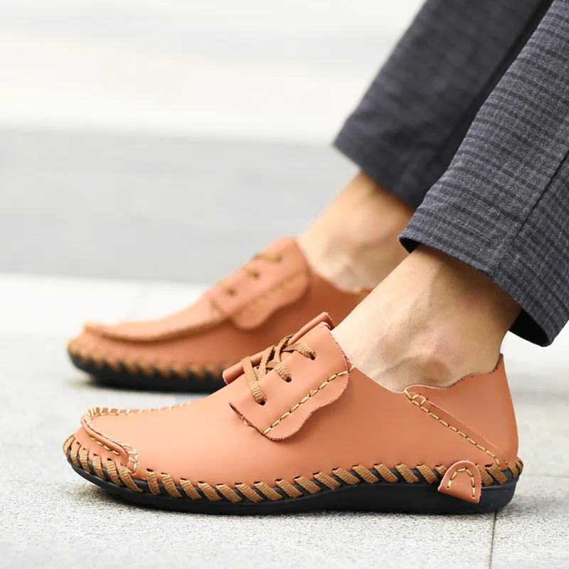 Cow Leather Handmade Driving Shoes Comfortable Breathable Casual Men's Shoes Mens Loafers Sneakers Zapatos De Hombre Size38-47
Cow Leather Handmade Driving Shoes Comfortable Breathable Casual Men's Shoes Mens Loafers Sneakers Zapatos De Hombre Size38-47