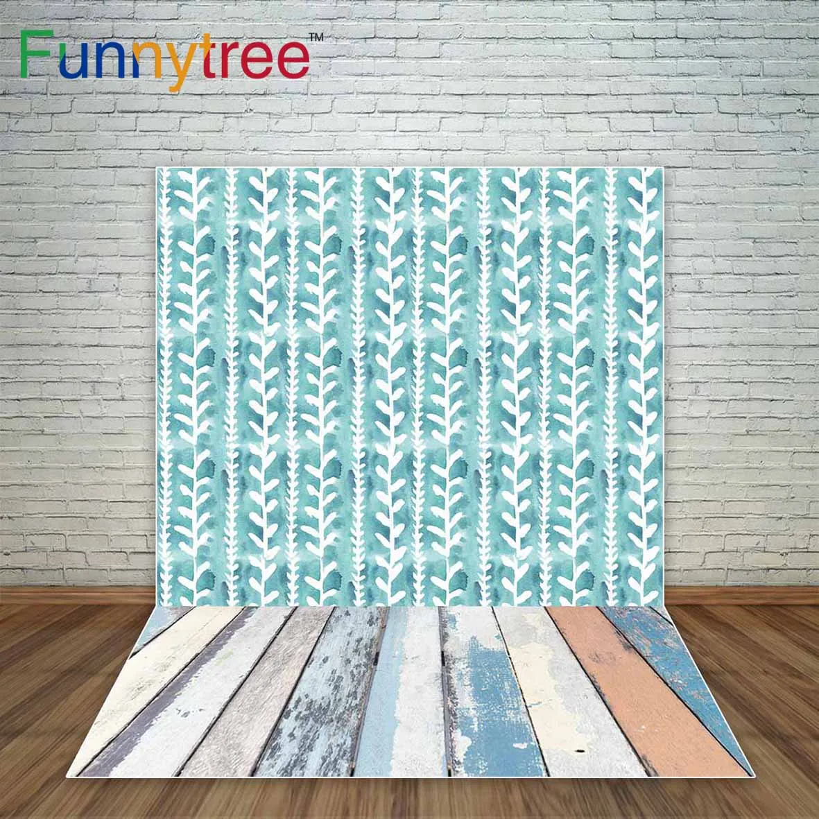 Funnytree photo background studio photography wooden floor green stripes Photo studio photographer backdrops photocall
Funnytree photo background studio photography wooden floor green stripes Photo studio photographer backdrops photocall