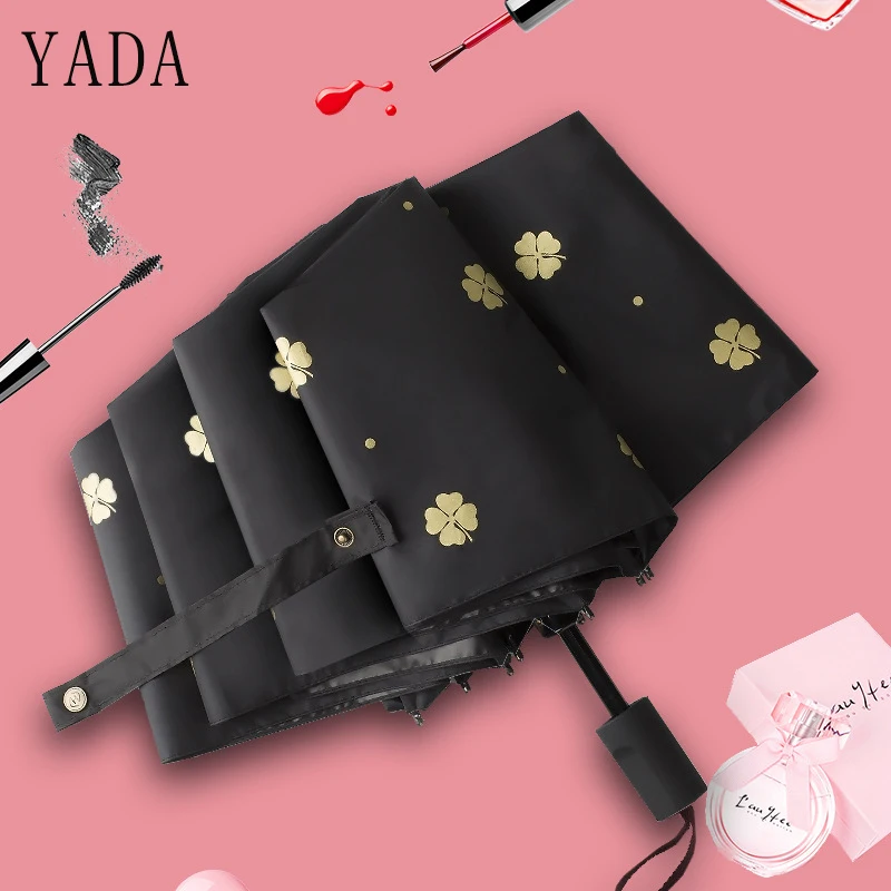 YADA 2019 New Fashion Gold Flower Umbrella Protection Rainy uv High Quality Umbrella For Women Windproof Folding Umbrellas YS668
YADA 2019 New Fashion Gold Flower Umbrella Protection Rainy uv High Quality Umbrella For Women Windproof Folding Umbrellas YS668