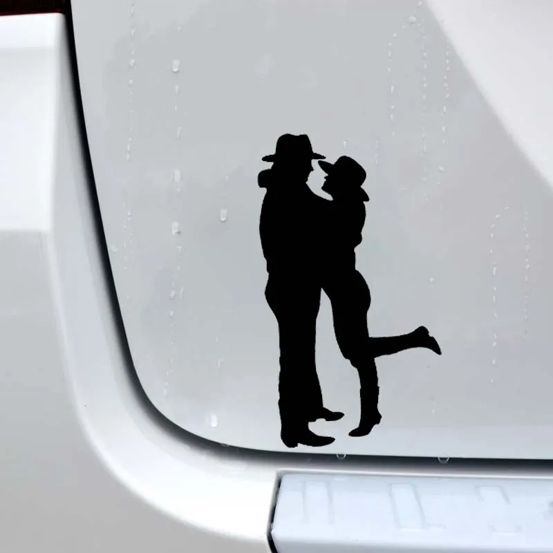 YJZT 8.7CM*15.6CM DANCING KISSING LEFT OR RIGHT VINYL DECAL CAR STICKER Black/Silver C3-0218
YJZT 8.7CM*15.6CM DANCING KISSING LEFT OR RIGHT VINYL DECAL CAR STICKER Black/Silver C3-0218