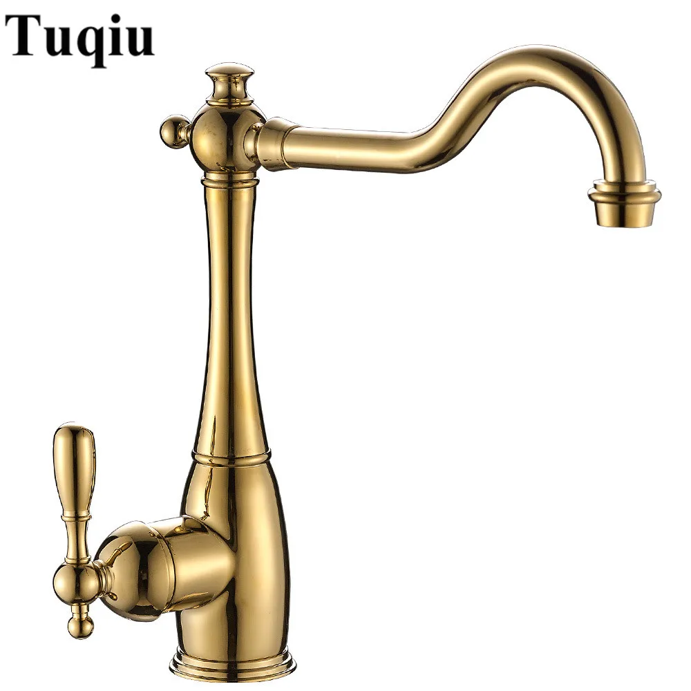Kitchen Faucets gold finished Faucet for Kitchen Mixer Tap With Cold And Hot Kitchen Sink Tap Water Mixers
Kitchen Faucets gold finished Faucet for Kitchen Mixer Tap With Cold And Hot Kitchen Sink Tap Water Mixers