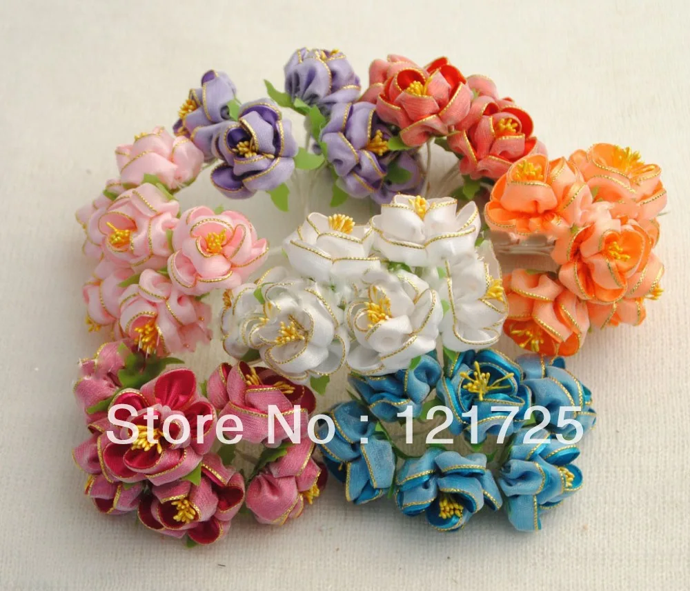 Small Wedding Bouquet Scrapbooking Decor Satin Flowers Mini artificial Flower Hand Made 7 Colors Free Shipping
Small Wedding Bouquet Scrapbooking Decor Satin Flowers Mini artificial Flower Hand Made 7 Colors Free Shipping