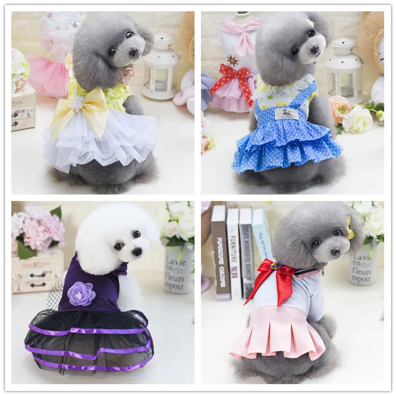 F35 beautiful pet princess dresses dog sweet dress puppy tulle Skirts dog cat summer cute dresses
F35 beautiful pet princess dresses dog sweet dress puppy tulle Skirts dog cat summer cute dresses