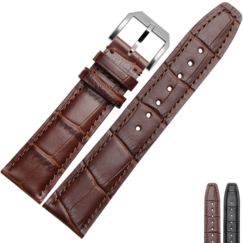 20mm 21mm 22mm Genuine Leather Watchband with Gold RoseGold Silver Black buckle For Brand Watch men bracelet Free Shipping
20mm 21mm 22mm Genuine Leather Watchband with Gold RoseGold Silver Black buckle For Brand Watch men bracelet Free Shipping