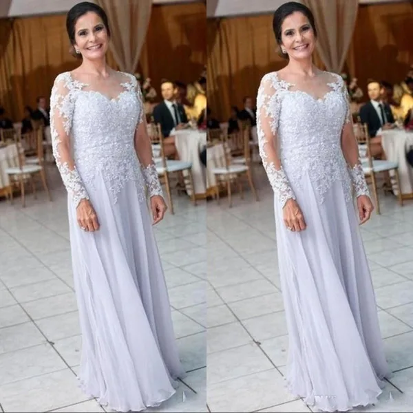 Vintage White Long Sleeve Mother Of The Bride Dresses With Lace Plus Size Beaded Beach Wedding Party Gowns Women Evening Wear
Vintage White Long Sleeve Mother Of The Bride Dresses With Lace Plus Size Beaded Beach Wedding Party Gowns Women Evening Wear
