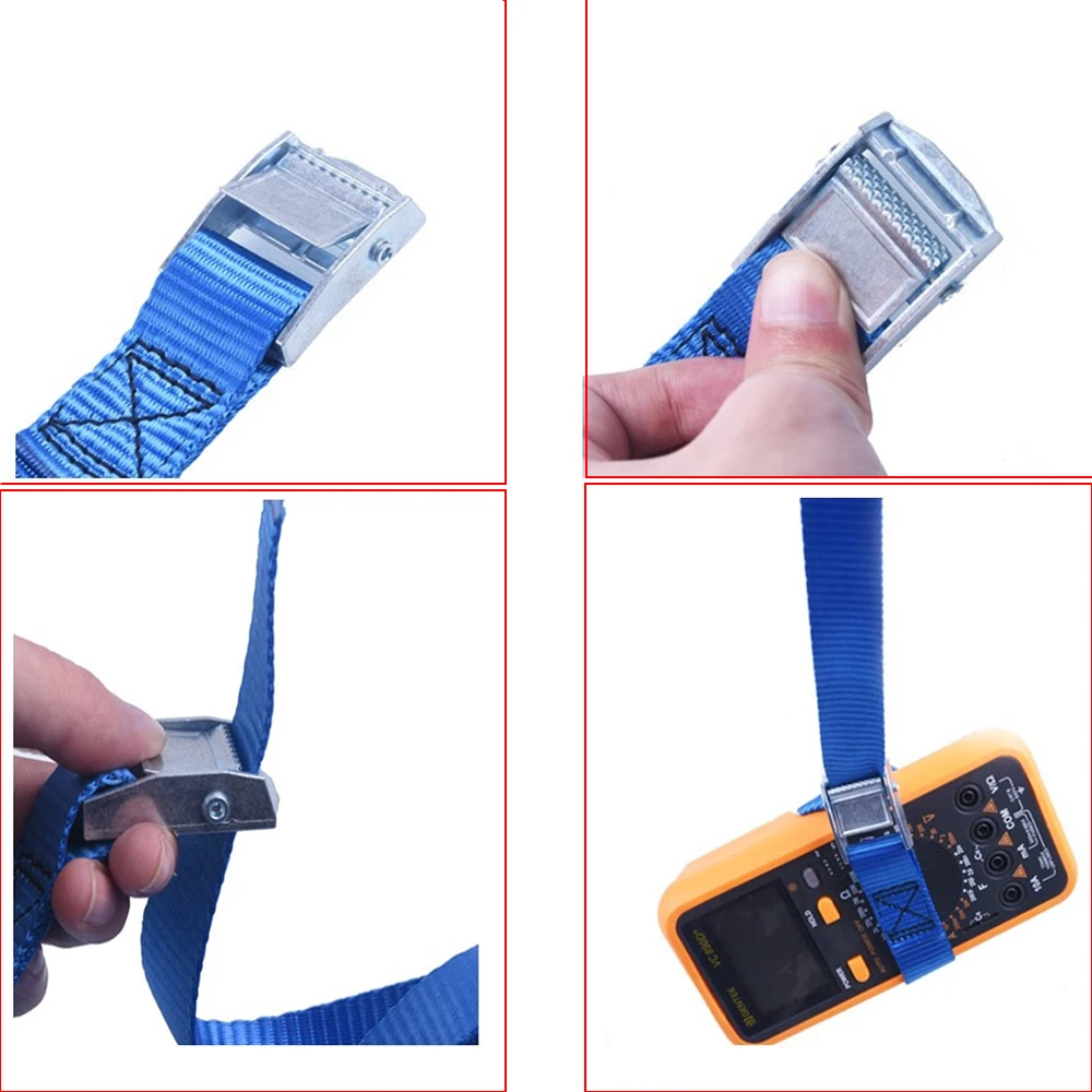 5 meter length 2.5CM with car tension rope Ratchet Ratchet Tie luggage strap tied with Metal Buckle stowing tidying fixed cargo
5 meter length 2.5CM with car tension rope Ratchet Ratchet Tie luggage strap tied with Metal Buckle stowing tidying fixed cargo