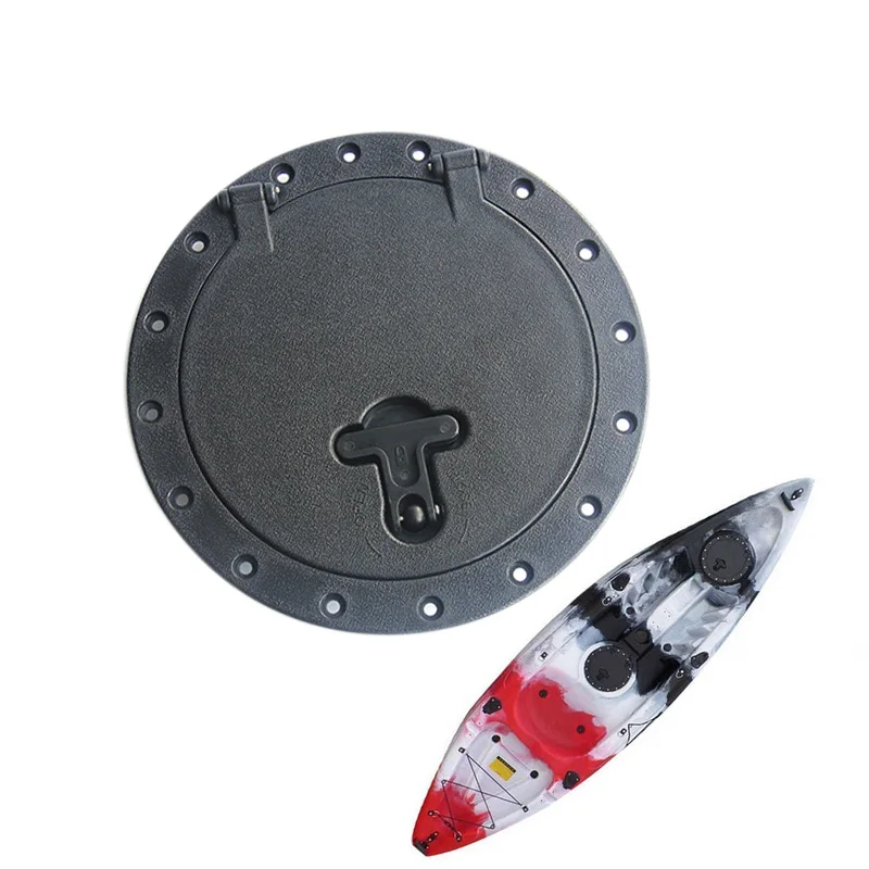 8 Inch Kayak Hatch Deck Plate Kit with Storage Bag for Kayak Boat Fishing Rigging Accessories YS-BUY
8 Inch Kayak Hatch Deck Plate Kit with Storage Bag for Kayak Boat Fishing Rigging Accessories YS-BUY