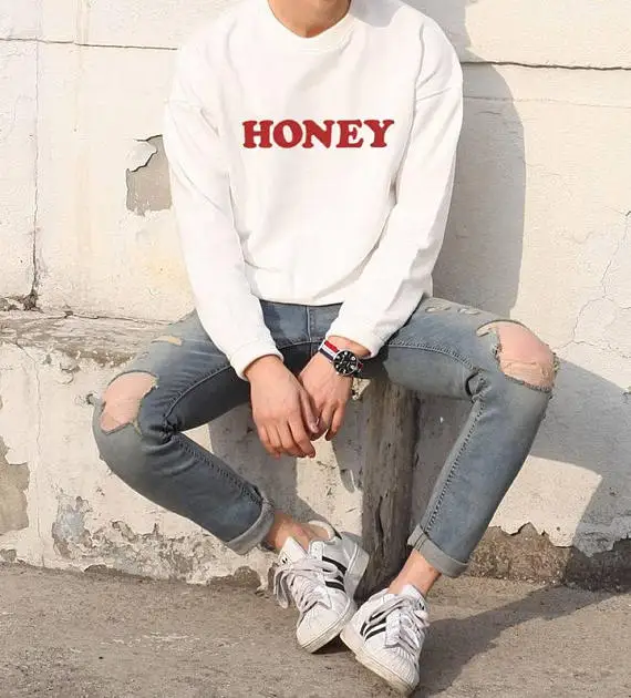 Honey Sweatshirt Unisex Fashion Clothing Tumblr Crewneck Aesthetic Hipster Funny Graphic Tee Honey Bee Pullover Gifts Outfits
Honey Sweatshirt Unisex Fashion Clothing Tumblr Crewneck Aesthetic Hipster Funny Graphic Tee Honey Bee Pullover Gifts Outfits