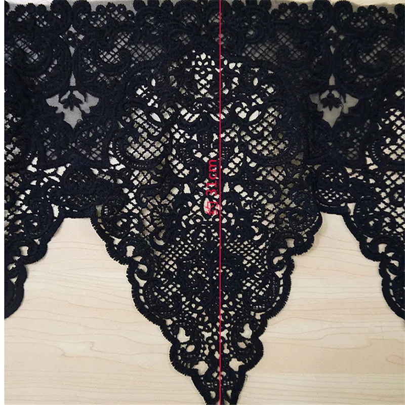 Lace ultra wide black lace accessories organza embroidered hollow fabric curtains bedding accessories water soluble milk silk
Lace ultra wide black lace accessories organza embroidered hollow fabric curtains bedding accessories water soluble milk silk