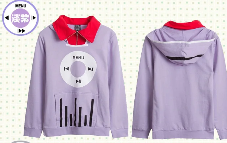 New MekakuCity Actors project Cosplay Kido Halloween Spring And Autumn Daily Purple And Gray Hooded Sweater
New MekakuCity Actors project Cosplay Kido Halloween Spring And Autumn Daily Purple And Gray Hooded Sweater