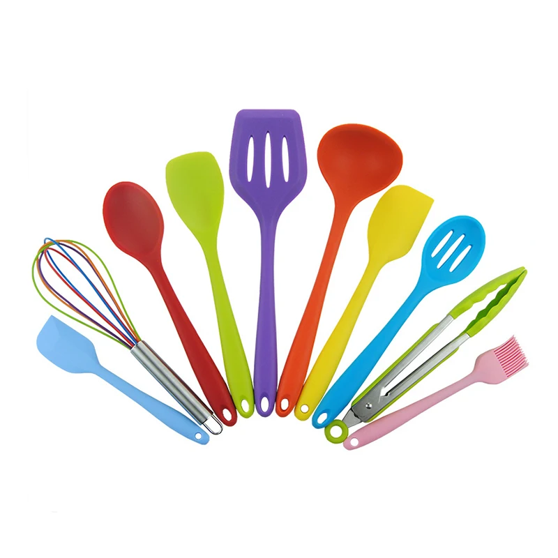 10Pcs/set Kitchen Dedicated Cooking Tools Spoon Spatula Ladle Egg Beater Silicone Kitchenware Dinnerware Accessories Supplies
10Pcs/set Kitchen Dedicated Cooking Tools Spoon Spatula Ladle Egg Beater Silicone Kitchenware Dinnerware Accessories Supplies