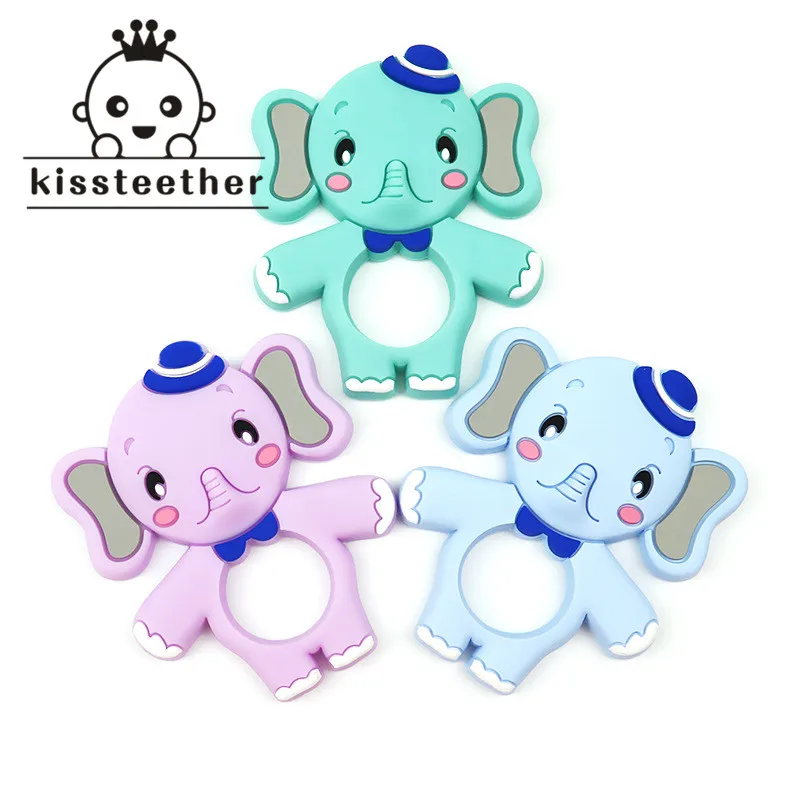 5pcs Silicone Elephant Teether Baby Teething Necklace Food Grade Materials Silicone Teether Beads BPA Free for Baby Gift Toy
5pcs Silicone Elephant Teether Baby Teething Necklace Food Grade Materials Silicone Teether Beads BPA Free for Baby Gift Toy