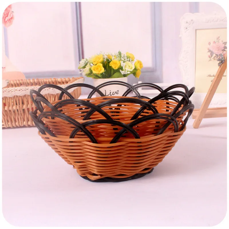 5 Pcs New Rattan Woven Storage Basket Pastoral Handcrafted Fruit Plate Fruit and Vegetable Sundries Household Storage 18*9CM
5 Pcs New Rattan Woven Storage Basket Pastoral Handcrafted Fruit Plate Fruit and Vegetable Sundries Household Storage 18*9CM