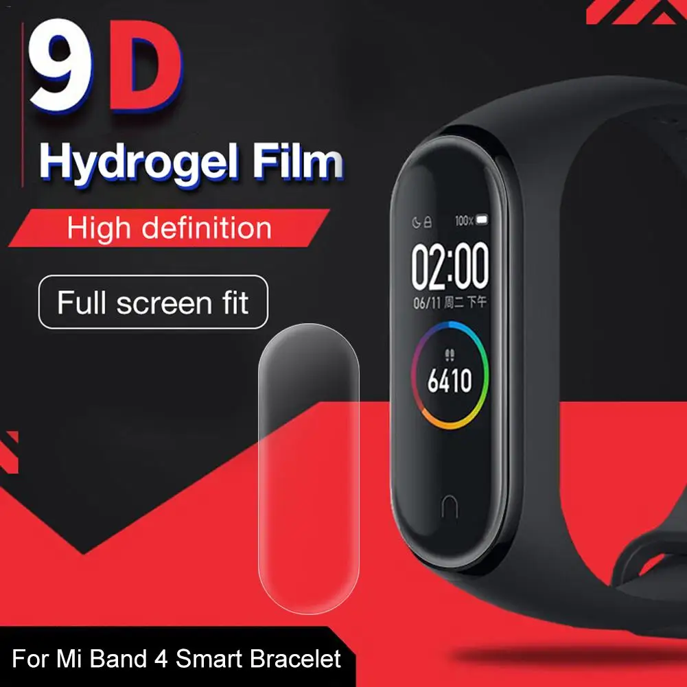For Xiaomi Mi Band 4 HD Anti-fall Broken-proof Film Screen Protector Soft Film Screen Protection Case Smart Bracelet Accessories
For Xiaomi Mi Band 4 HD Anti-fall Broken-proof Film Screen Protector Soft Film Screen Protection Case Smart Bracelet Accessories