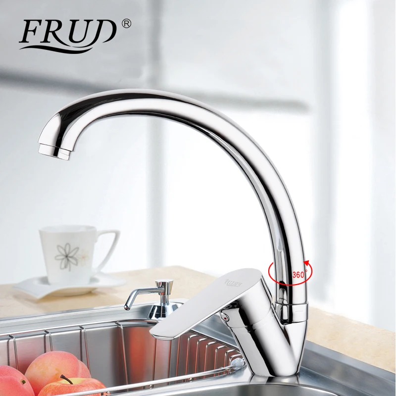 Frud new silver High Quality water mixer tap kitchen sink faucet torneira 360 kitchen sink Mixer water taps kitchen mixer r41105
Frud new silver High Quality water mixer tap kitchen sink faucet torneira 360 kitchen sink Mixer water taps kitchen mixer r41105