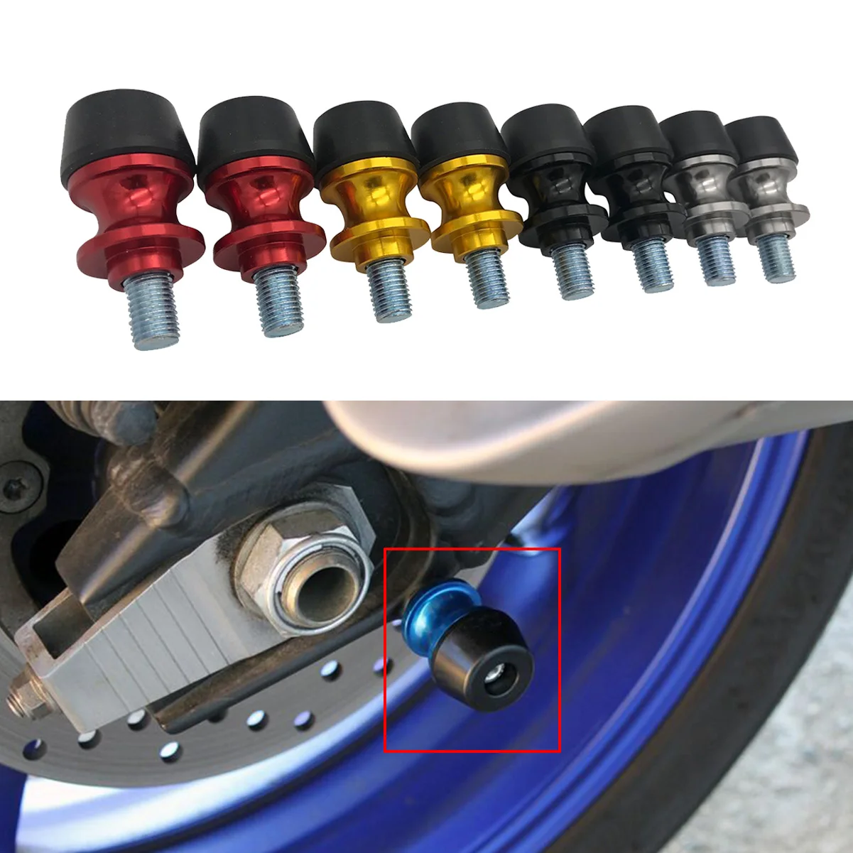 M10 мотоцикл для KAWASAKI Ninja ZX6R ZX7R ZX9R ZX10R ZX12R ZX14R Z1000 Z750 Алюминиевая Подставка маятник
