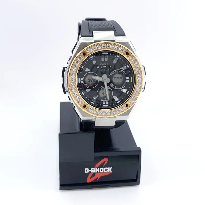 18k позолоченный g стальной корпус часов для модели G shock W300|Часы Чехлы| |