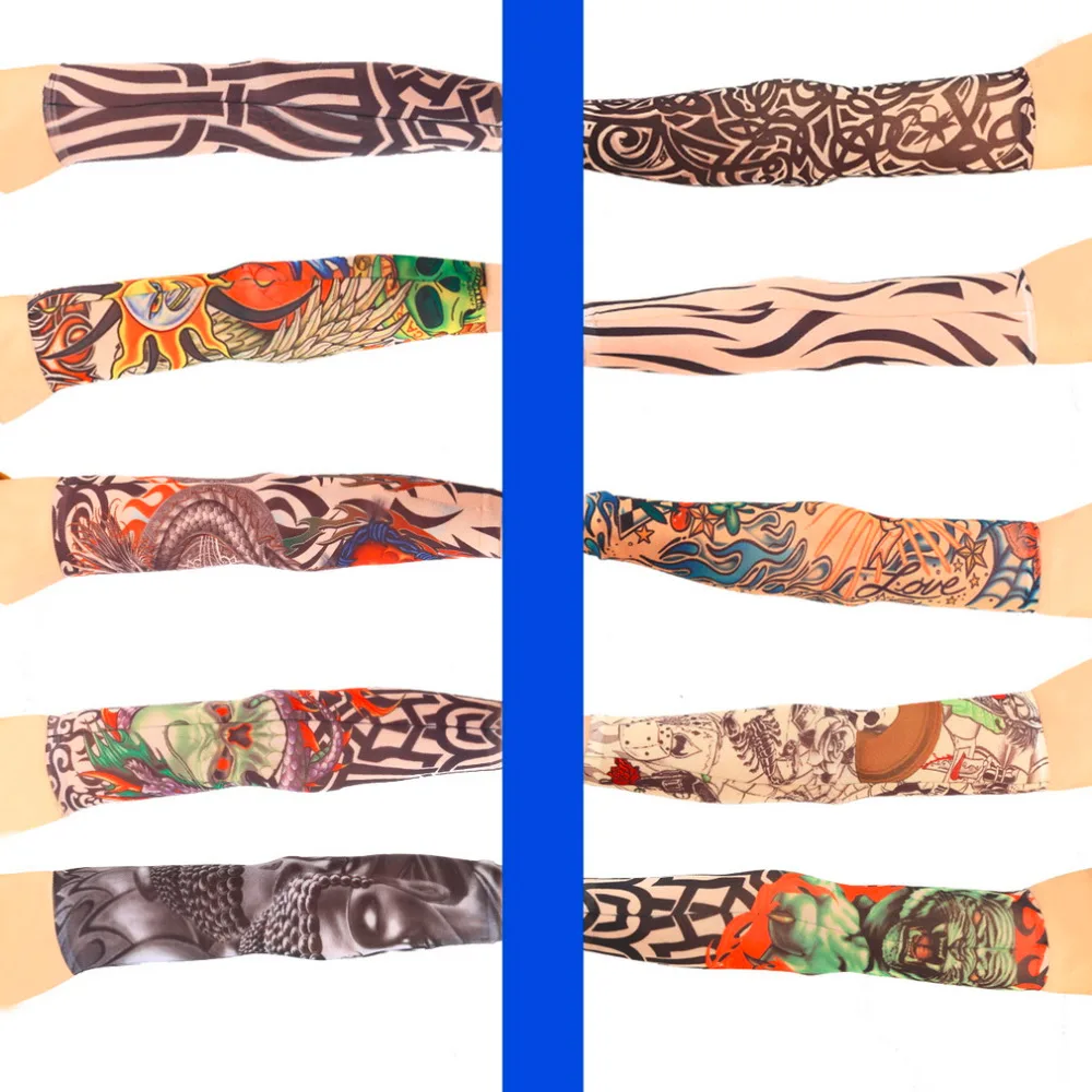 1pc Fake Tattoo Elastic Arm Stockings Arm Warmer Cover Elastic Fake Temporary Tattoo Sleeves For Men Women drop shipping
1pc Fake Tattoo Elastic Arm Stockings Arm Warmer Cover Elastic Fake Temporary Tattoo Sleeves For Men Women drop shipping