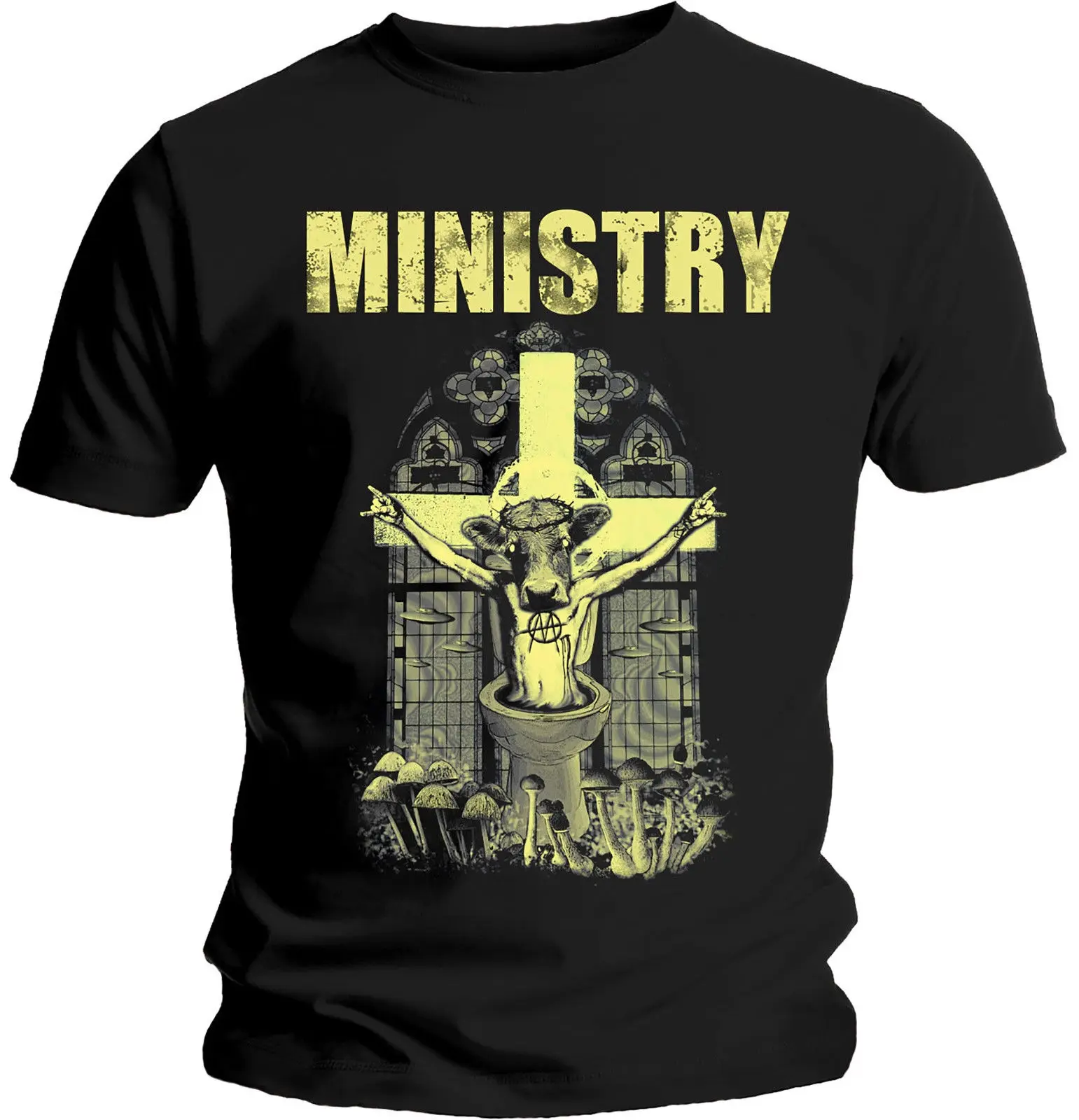 Ministry 'Holy Cow' T-Shirt - NEW & OFFICIAL! O-Neck Fashion Casual High Quality Print T Shirt Comfortable top tee
Ministry 'Holy Cow' T-Shirt - NEW & OFFICIAL! O-Neck Fashion Casual High Quality Print T Shirt Comfortable top tee