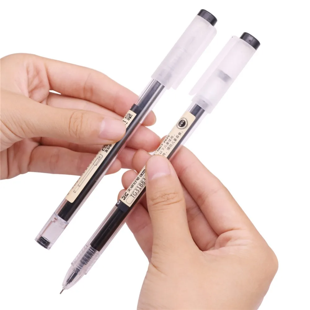 12 Pcs 0.5mm Large-capacity Ink Gel Pen Black Blue Ink Pen Maker Pen School Office student Exam Writing Stationery Supply
12 Pcs 0.5mm Large-capacity Ink Gel Pen Black Blue Ink Pen Maker Pen School Office student Exam Writing Stationery Supply
