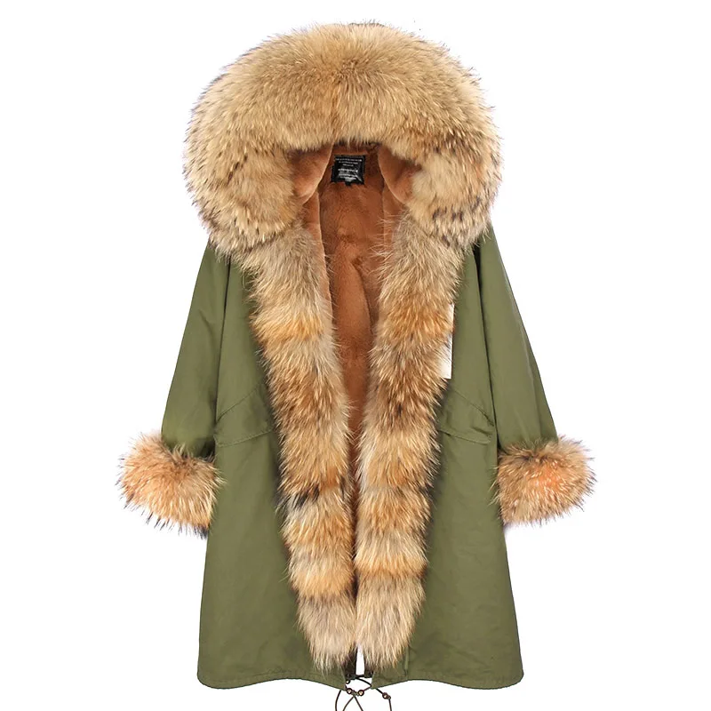 High-end Real Raccoon Fur Collar Hooded Winter Jacket 2021 New Autumn Coat Female Fur Jacket Elegant Long Parkas Fashion
High-end Real Raccoon Fur Collar Hooded Winter Jacket 2021 New Autumn Coat Female Fur Jacket Elegant Long Parkas Fashion