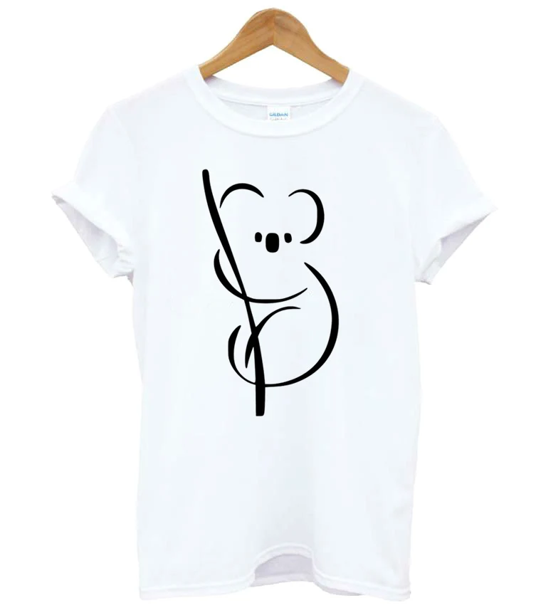 simple Koala Print Women tshirt Cotton Casual Funny t shirt For Lady Girl Top Tee Hipster Tumblr Drop Ship F679
simple Koala Print Women tshirt Cotton Casual Funny t shirt For Lady Girl Top Tee Hipster Tumblr Drop Ship F679
