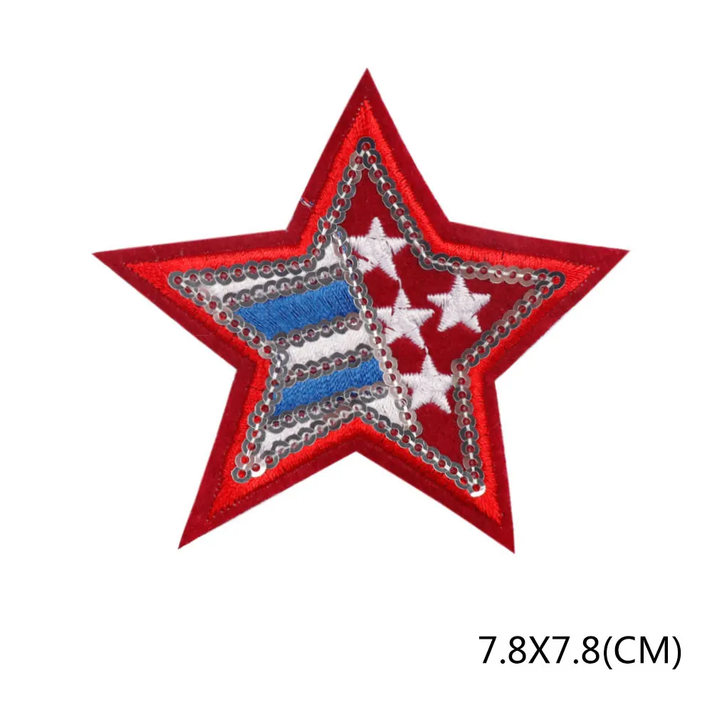 JOJO BOWS 4pcs Sparkly Sequin Patches Stars Stripes Accessories For Shoe Garment Sewing Festival Decoration DIY Craft Supplies
JOJO BOWS 4pcs Sparkly Sequin Patches Stars Stripes Accessories For Shoe Garment Sewing Festival Decoration DIY Craft Supplies