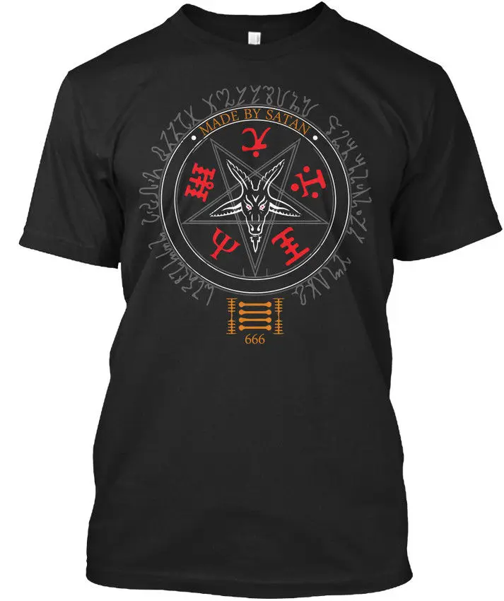 Fashion 2019 Summer New Brand 100% Cotton T-Shirt Made By Satan Lucifer Star - 666 Custom T Shirts
Fashion 2019 Summer New Brand 100% Cotton T-Shirt Made By Satan Lucifer Star - 666 Custom T Shirts