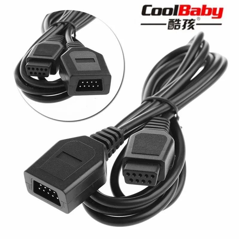 Высококачественный Удлинительный кабель 9 Pin 1 8 м/6 футов для контроллеров Sega Genesis 2