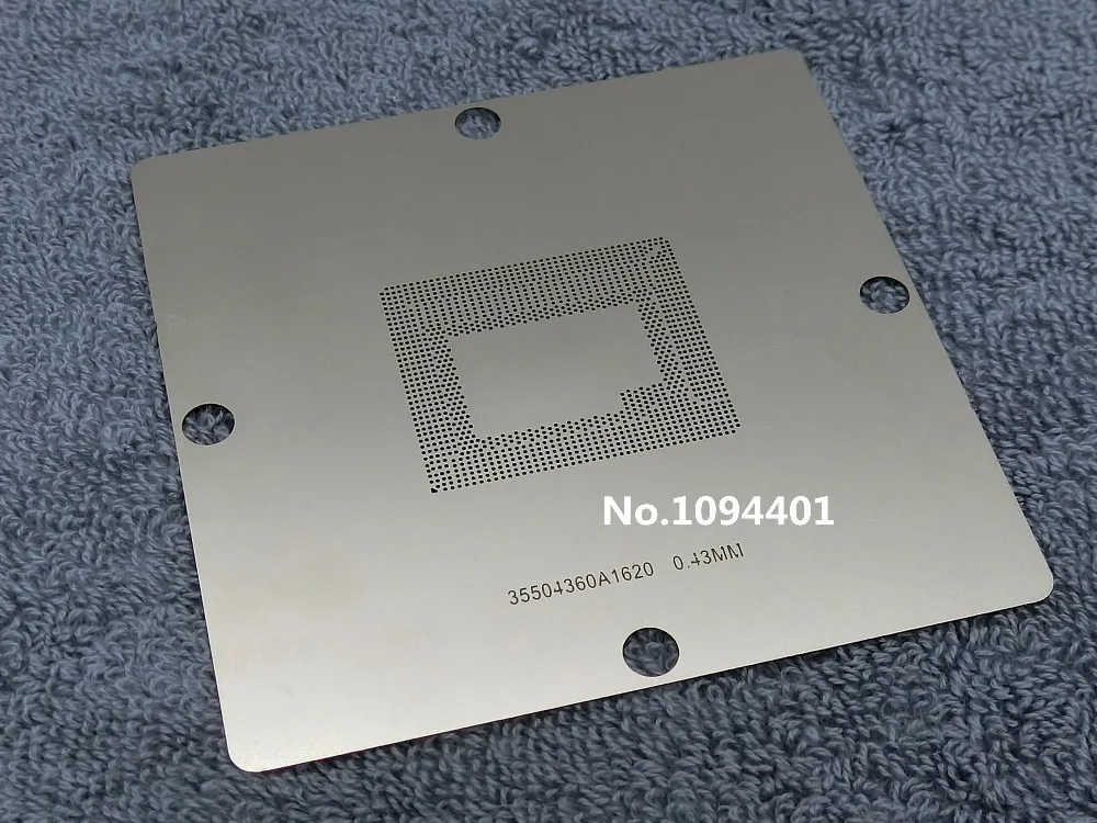 1pcs* 80*80 I7-5700EQ SR2E6 I7-5775R SR2AL I7-5700HQ SR2BP I7-5750HQ SR2BL CPU Stencil Template
1pcs* 80*80 I7-5700EQ SR2E6 I7-5775R SR2AL I7-5700HQ SR2BP I7-5750HQ SR2BL CPU Stencil Template
