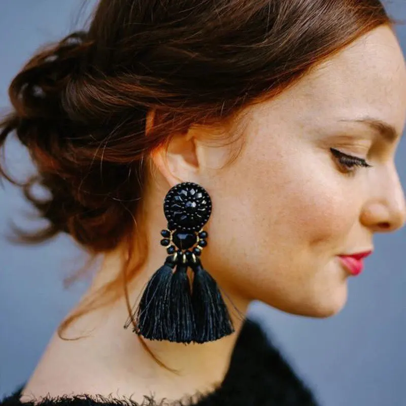 HOCOLE 2017 Brincos Women Brand Boho Drop Dangle Fringe Earring Vintage ethnic Statement Tassel earrings fashion jewelry Charms
HOCOLE 2017 Brincos Women Brand Boho Drop Dangle Fringe Earring Vintage ethnic Statement Tassel earrings fashion jewelry Charms