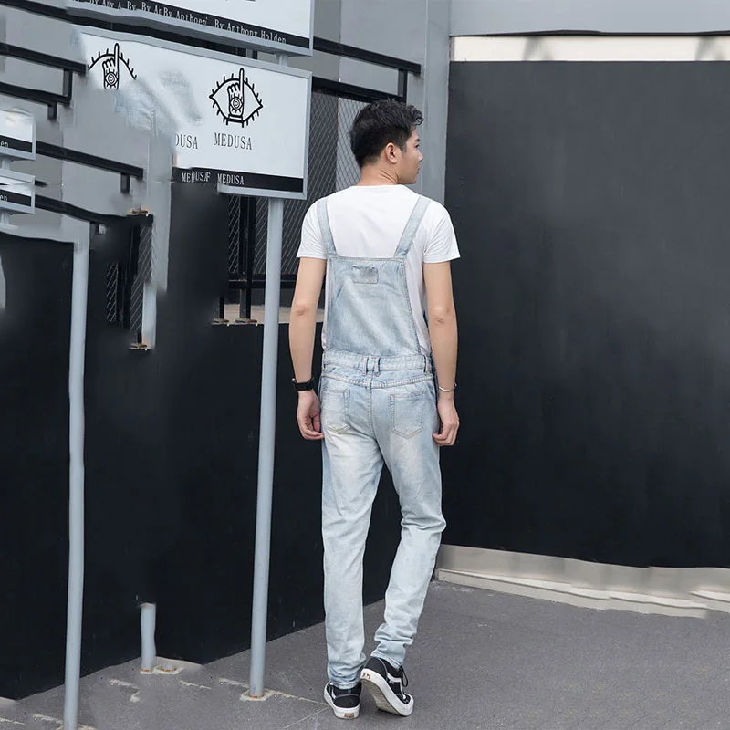 Hot 2020 Men's Plus Size Overalls Large Size Huge Denim Bib Pants Fashion Pocket Jumpsuits Thin sling Korean feet pants XS-5XL
Hot 2020 Men's Plus Size Overalls Large Size Huge Denim Bib Pants Fashion Pocket Jumpsuits Thin sling Korean feet pants XS-5XL
