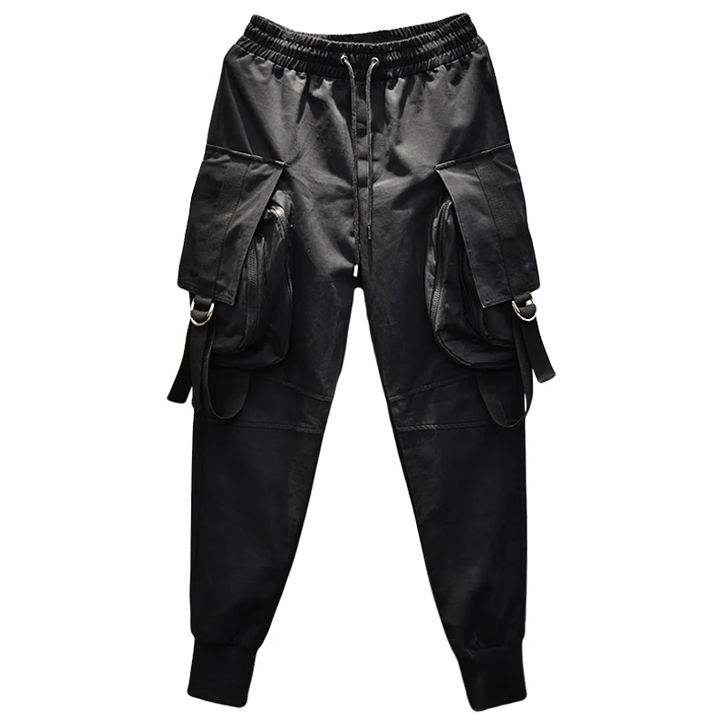 Hip Hop Big Pocket Harem Pants Men Black Cotton Joggers Men Streetwear Casual Slim Sweatpants Mens Track Pants
Hip Hop Big Pocket Harem Pants Men Black Cotton Joggers Men Streetwear Casual Slim Sweatpants Mens Track Pants