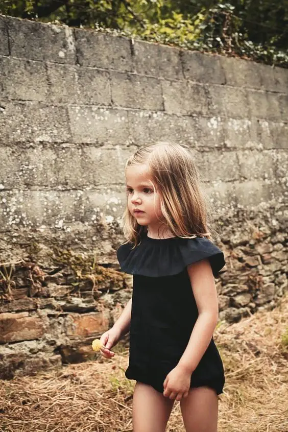 0-5Years Kids ruffle-neck Romper Baby Girls black Romper Jumpsuit Playsuit Summer Clothes Outfit Sunsuit
0-5Years Kids ruffle-neck Romper Baby Girls black Romper Jumpsuit Playsuit Summer Clothes Outfit Sunsuit