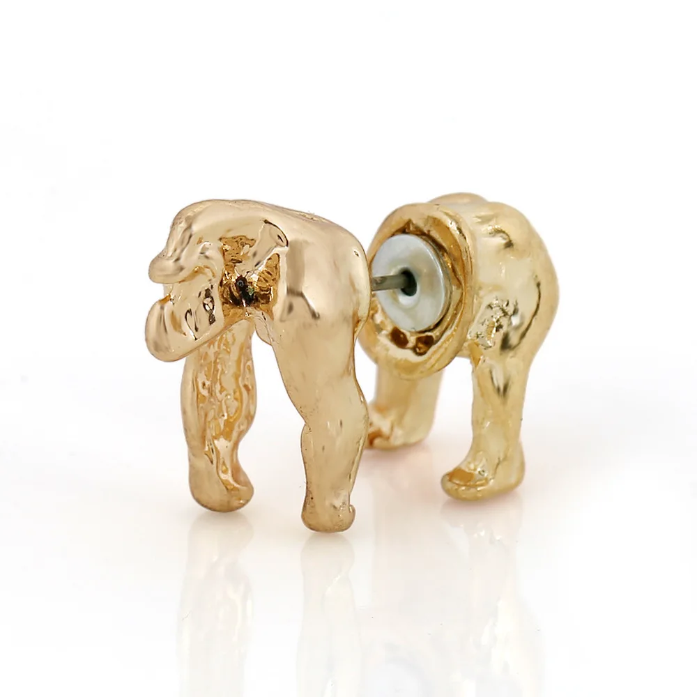 Fashion Punk Ear Cuff Stud Earrings Three-dimensional Metallic Feel Animal Lion Puncture Stud Earrings Women Men Jewelry SE011
Fashion Punk Ear Cuff Stud Earrings Three-dimensional Metallic Feel Animal Lion Puncture Stud Earrings Women Men Jewelry SE011