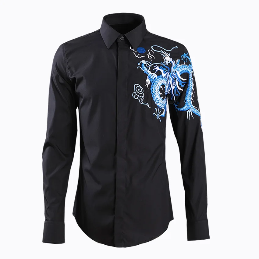 New Arrival Fashion Front Lanlong Style Hand-painted Spring Summer Casual Long Sleeve Shirts Mens Plus Size M L XL XXL 3XL 4XL
New Arrival Fashion Front Lanlong Style Hand-painted Spring Summer Casual Long Sleeve Shirts Mens Plus Size M L XL XXL 3XL 4XL