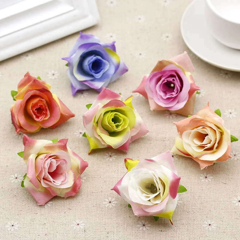 100pcs Rose Mini Artificial Silk Rose Flowers Heads DIY Scrapbooking Fake Flower Kiss Ball For Wedding Wall decoration
100pcs Rose Mini Artificial Silk Rose Flowers Heads DIY Scrapbooking Fake Flower Kiss Ball For Wedding Wall decoration