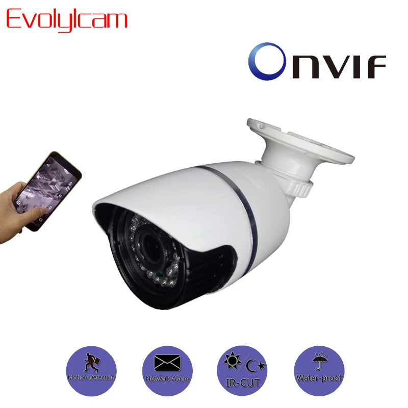 Evolylcam HD 1MP 720P/ 960P 1.3MP/ 1080P 2MP Wired IP Camera Onvif P2P Security Metal Bullet CCTV Camera Protection Surveillance
Evolylcam HD 1MP 720P/ 960P 1.3MP/ 1080P 2MP Wired IP Camera Onvif P2P Security Metal Bullet CCTV Camera Protection Surveillance