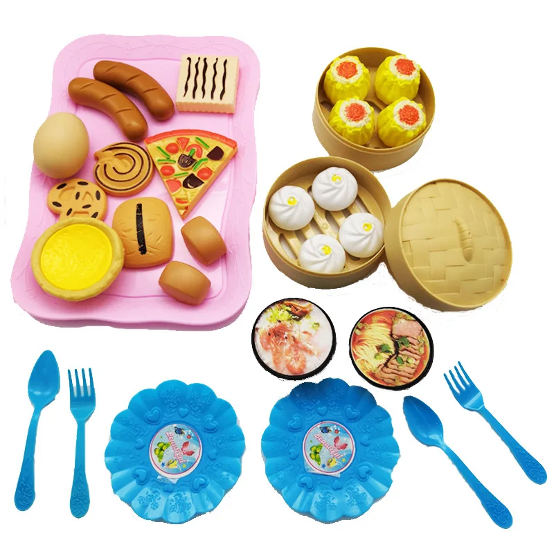35 шт. Детские Кухонные Игрушки для резки фруктов и овощей Пластик Напитки Еда Kit Kat