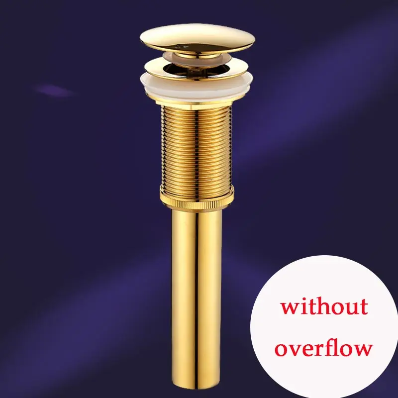 BL6832G Basin Pop Up Drain Stopper Lavatory Bathroom Sink Faucet Vessel Vanity Drainer Stopper with Overflow Push Button Gold
BL6832G Basin Pop Up Drain Stopper Lavatory Bathroom Sink Faucet Vessel Vanity Drainer Stopper with Overflow Push Button Gold