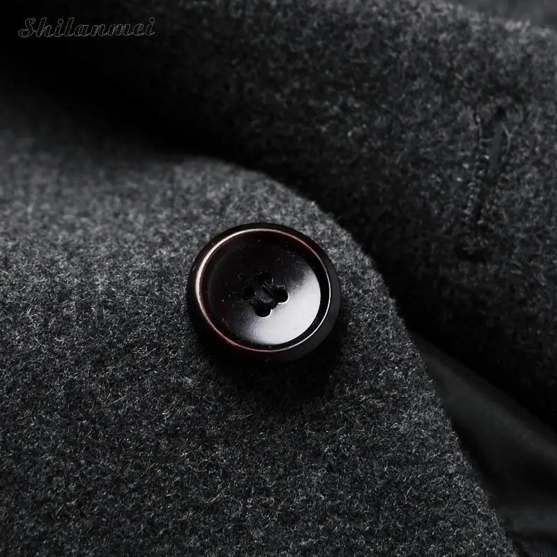 Winter Wool Jacket Men'S High-Quality Wool Coat Casual Slim Collar Wool Coat Plus Size Men'S Long Cotton Collar Trench Coat
Winter Wool Jacket Men'S High-Quality Wool Coat Casual Slim Collar Wool Coat Plus Size Men'S Long Cotton Collar Trench Coat