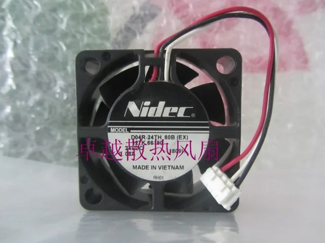 nidec d04r-24th 24v 0.08a 4015 line cooling fan