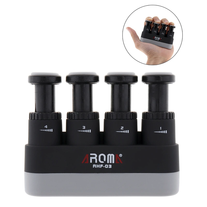

AROMA AHF-03 Portable Guitar Bass Piano Hand and Finger Exerciser Medium Tension Hand Grip Trainer Guitar Parts Accessories