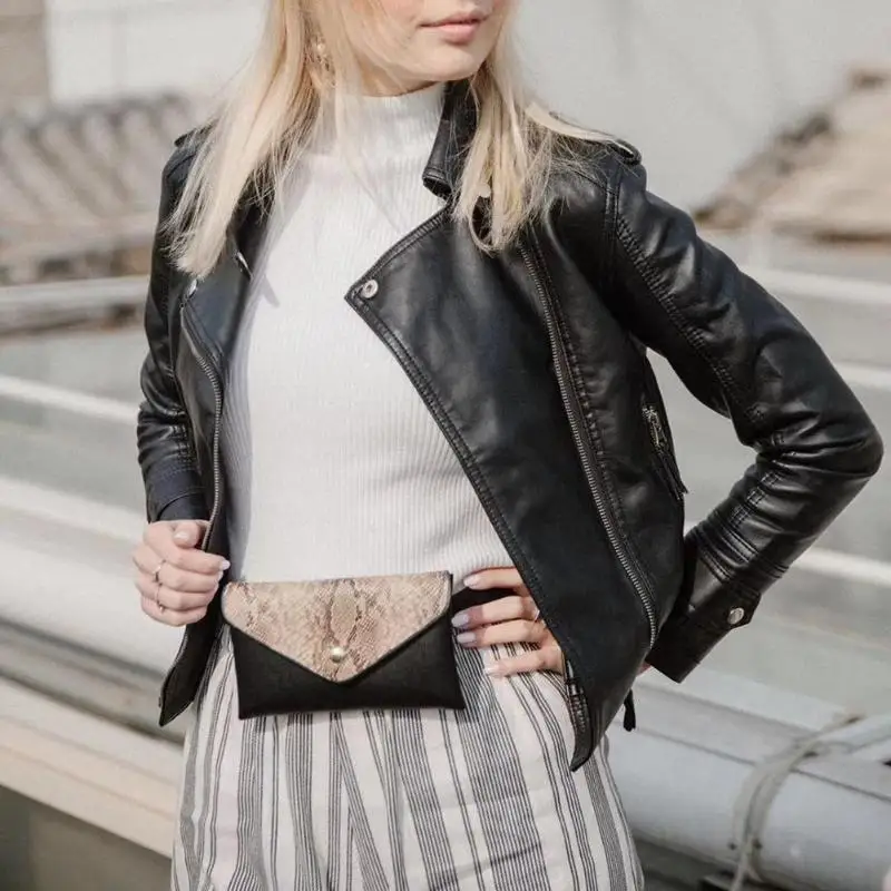 Snake Pattern Shoulder Waist Bags Fanny Belt Packs Phone Pouch Women Flap PU Leather Crossbody Casual Messenger Chest Bags
Snake Pattern Shoulder Waist Bags Fanny Belt Packs Phone Pouch Women Flap PU Leather Crossbody Casual Messenger Chest Bags