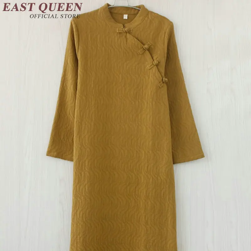 Traditional Chinese Dress 2019 Spring Women Dress long Sleeve Maxi Modified Cheongsam Ethnic Style Vintage AA1887 W
Traditional Chinese Dress 2019 Spring Women Dress long Sleeve Maxi Modified Cheongsam Ethnic Style Vintage AA1887 W