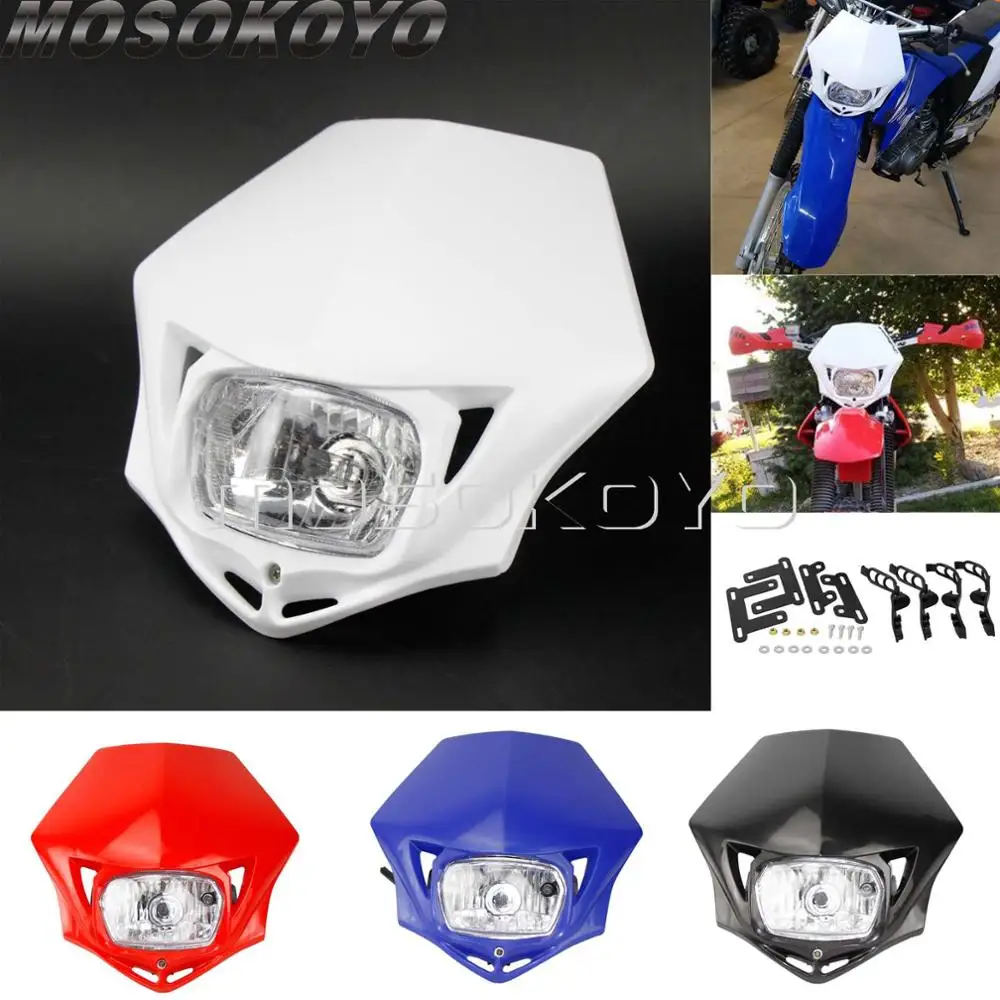 Для Yamaha TTR230 TTR110 TTR125 Dirt Bike MX фара S2 12V 35W для мотокросса передний ходовой свет TT R230| |