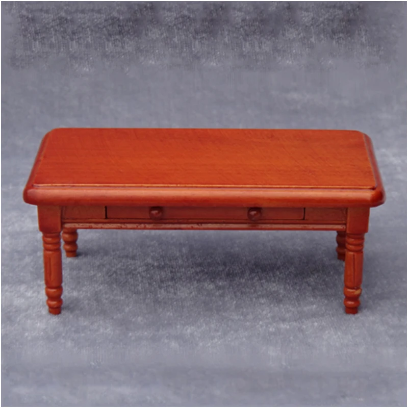 G07-X443 children gift Toy 1:12 Dollhouse mini Furniture Miniature rement Doll accessories Rectangular with drawer coffee table
G07-X443 children gift Toy 1:12 Dollhouse mini Furniture Miniature rement Doll accessories Rectangular with drawer coffee table