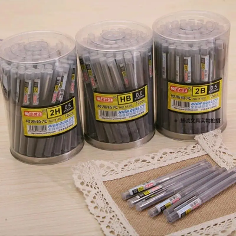 0.5mm 0.7mm Mechanical pencil leads HB,2B office & school stationery wholesale 72 tubes/lot
0.5mm 0.7mm Mechanical pencil leads HB,2B office & school stationery wholesale 72 tubes/lot