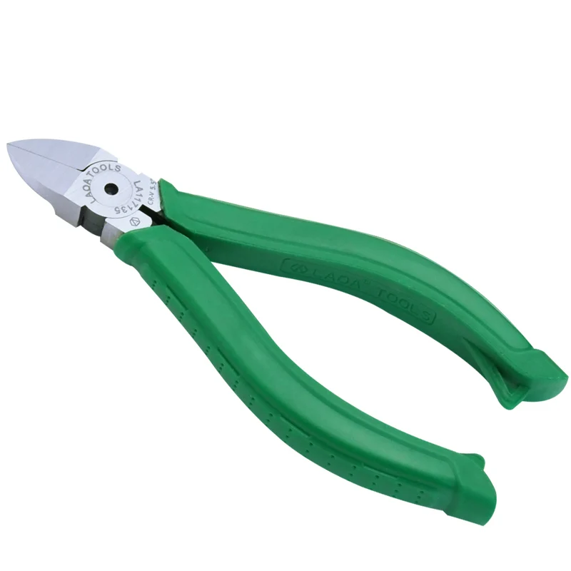 LAOA 5/5.5/6 inch Cr-V Plastic Pliers Electrical Wire Cable Cutters Diagonal Pliers Forceps Side cutter tools
LAOA 5/5.5/6 inch Cr-V Plastic Pliers Electrical Wire Cable Cutters Diagonal Pliers Forceps Side cutter tools